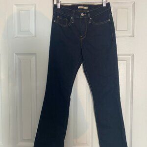 Levi's Dark wash Bootcut Jeans